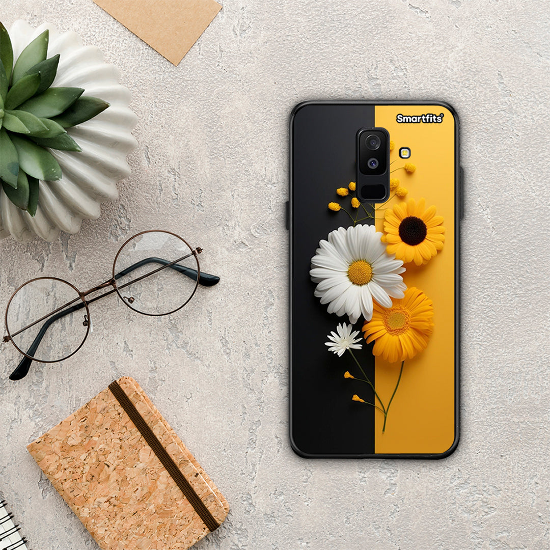 Yellow Daisies - Samsung Galaxy A6+ 2018 θήκη