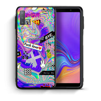 Thumbnail for Θήκη Samsung A7 2018 Game Over από τη Smartfits με σχέδιο στο πίσω μέρος και μαύρο περίβλημα | Samsung A7 2018 Game Over case with colorful back and black bezels