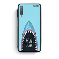 Thumbnail for samsung A7 Hug Me θήκη από τη Smartfits με σχέδιο στο πίσω μέρος και μαύρο περίβλημα | Smartphone case with colorful back and black bezels by Smartfits