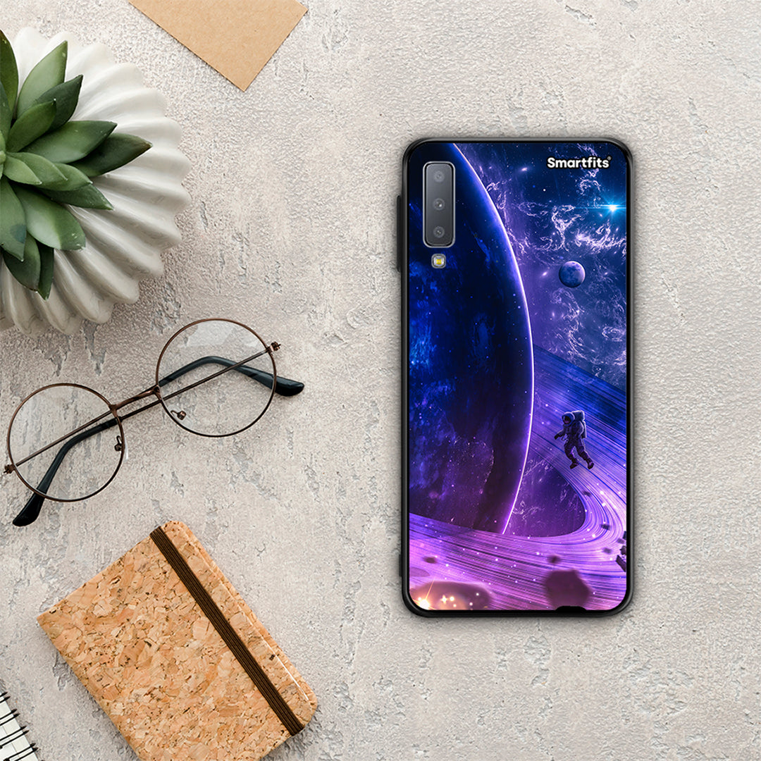 Lost Astronaut - Samsung Galaxy A7 2018 θήκη