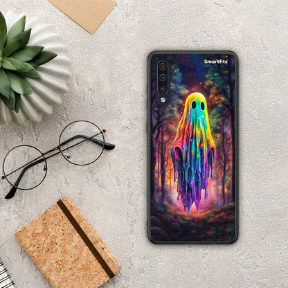 Halloween Ghost - Samsung Galaxy A70 θήκη