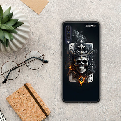 Skull King Ace - Samsung Galaxy A70 θήκη