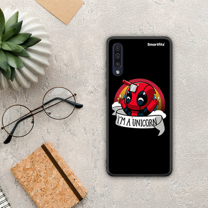 Unicorn Deadpool - Samsung Galaxy A70 θήκη