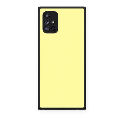 Θήκη Samsung Galaxy A71 5G Butter Yellow από τη Smartfits με σχέδιο στο πίσω μέρος και μαύρο περίβλημα | Samsung Galaxy A71 5G Butter Yellow case with colorful back and black bezels