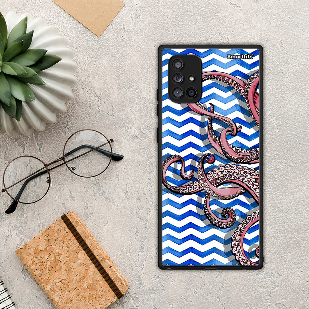 Chevron Devilfish - Samsung Galaxy A71 5G θήκη