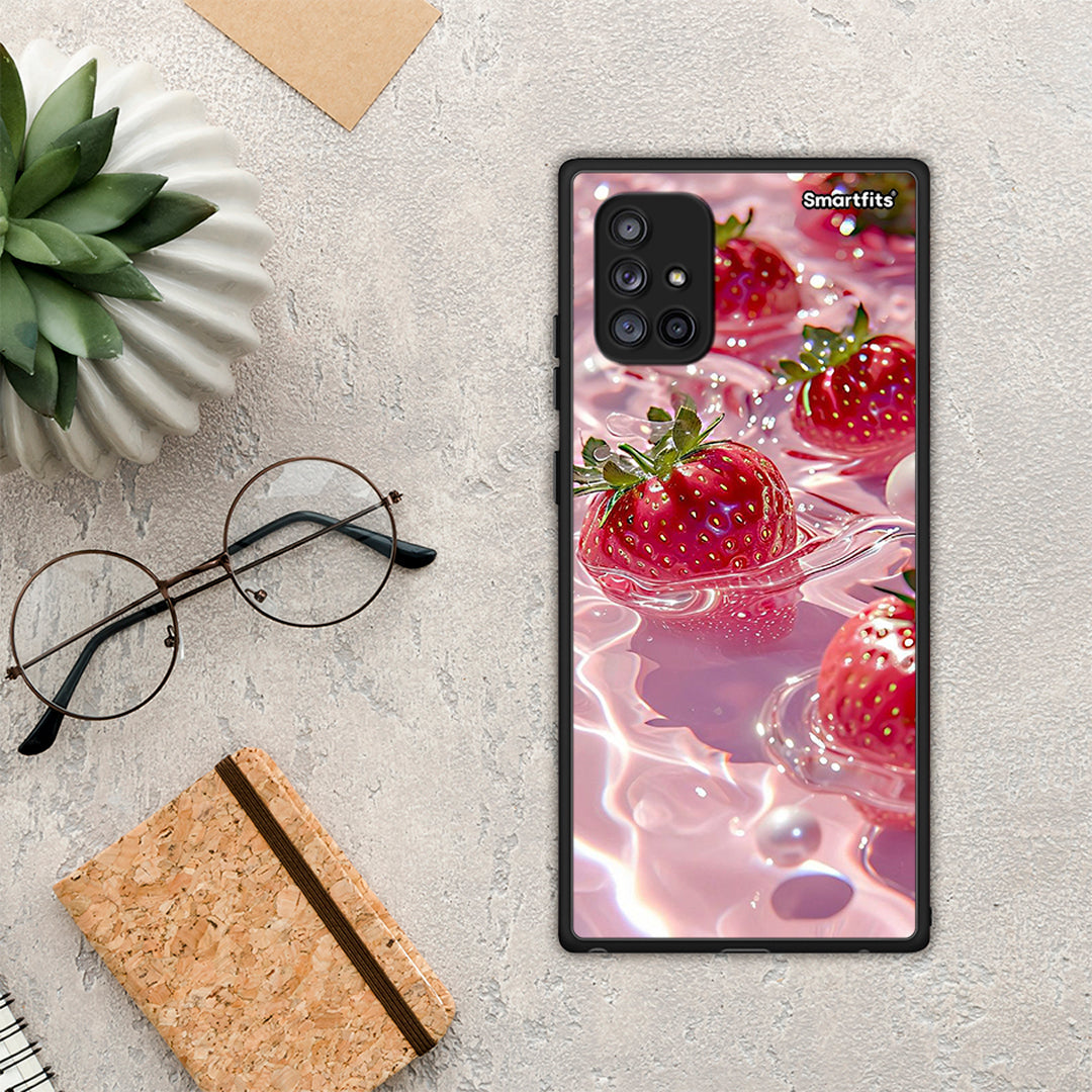Juicy Strawberries - Samsung Galaxy A71 5G θήκη