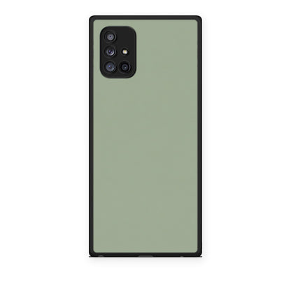 Θήκη Samsung Galaxy A71 5G Sage Green από τη Smartfits με σχέδιο στο πίσω μέρος και μαύρο περίβλημα | Samsung Galaxy A71 5G Sage Green case with colorful back and black bezels