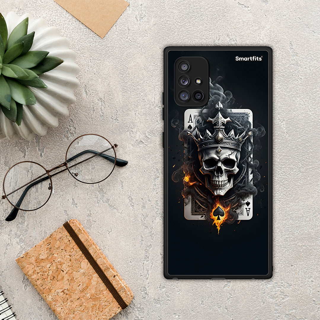 Skull King Ace - Samsung Galaxy A71 5G θήκη