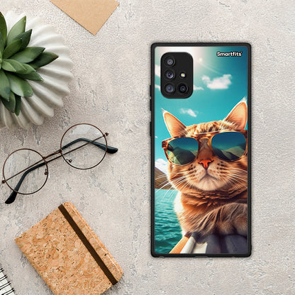 Summer Cat - Samsung Galaxy A71 5G θήκη
