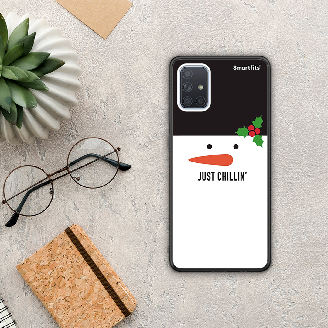 Christmas Chillin - Samsung Galaxy A71 θήκη