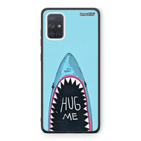 Thumbnail for Samsung A51 Hug Me θήκη από τη Smartfits με σχέδιο στο πίσω μέρος και μαύρο περίβλημα | Smartphone case with colorful back and black bezels by Smartfits