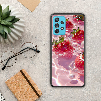 Juicy Strawberries - Samsung Galaxy A72 θήκη
