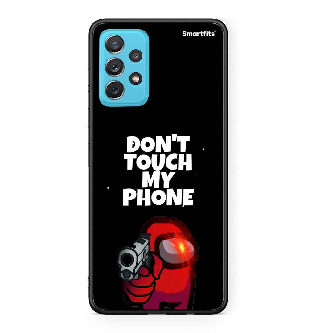 Samsung A72 My Phone θήκη από τη Smartfits με σχέδιο στο πίσω μέρος και μαύρο περίβλημα | Smartphone case with colorful back and black bezels by Smartfits