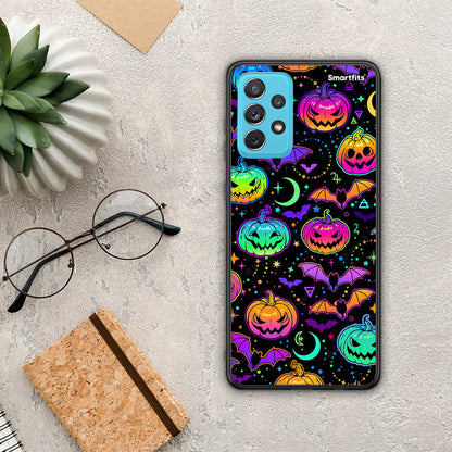 Neon Halloween - Samsung Galaxy A72 θήκη