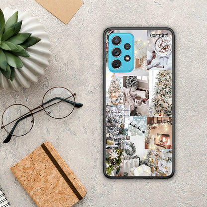 White Christmas - Samsung Galaxy A72 θήκη