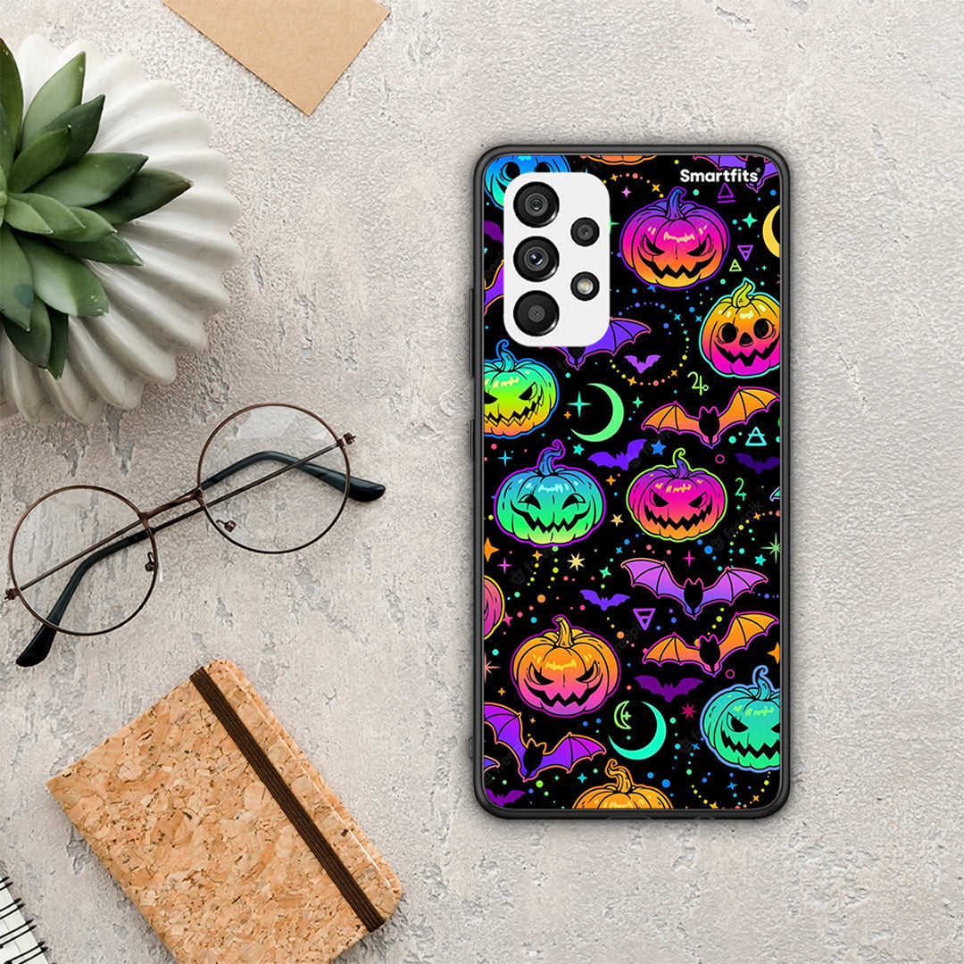 Neon Halloween - Samsung Galaxy A73 5G θήκη