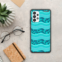 Thumbnail for Swimming Dolphins - Samsung Galaxy A73 5G θήκη