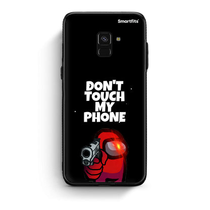 Samsung A8 My Phone θήκη από τη Smartfits με σχέδιο στο πίσω μέρος και μαύρο περίβλημα | Smartphone case with colorful back and black bezels by Smartfits