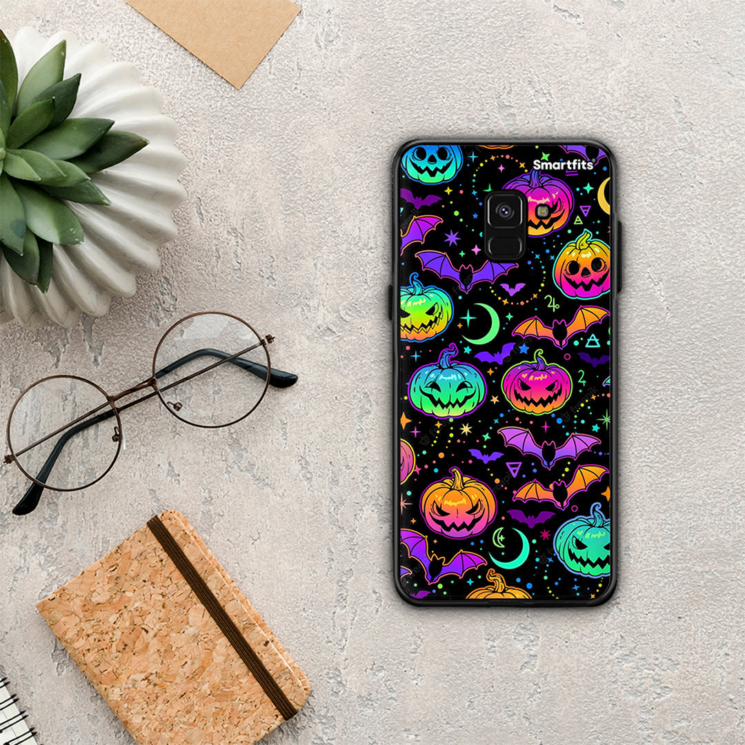 Neon Halloween - Samsung Galaxy A8 θήκη