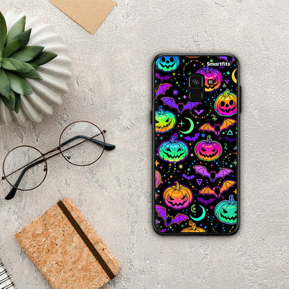 Neon Halloween - Samsung Galaxy A8 θήκη