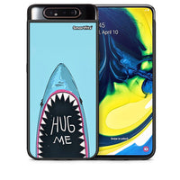 Thumbnail for Θήκη Samsung A80 Hug Me από τη Smartfits με σχέδιο στο πίσω μέρος και μαύρο περίβλημα | Samsung A80 Hug Me case with colorful back and black bezels