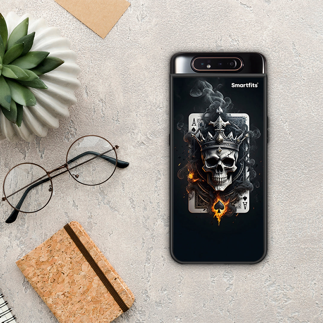 Skull King Ace - Samsung Galaxy A80 θήκη