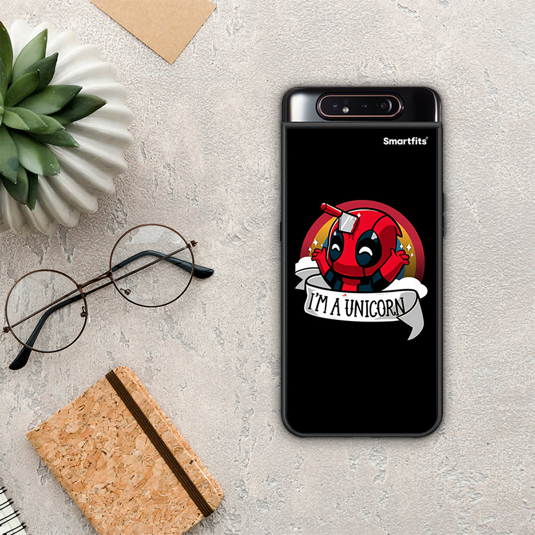 Unicorn Deadpool - Samsung Galaxy A80 θήκη