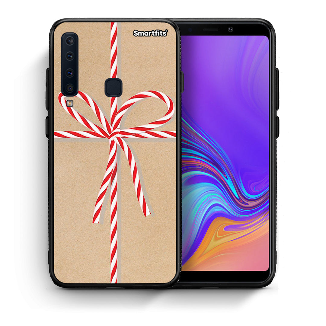 Θήκη Samsung A9 Christmas Gift από τη Smartfits με σχέδιο στο πίσω μέρος και μαύρο περίβλημα | Samsung A9 Christmas Gift case with colorful back and black bezels