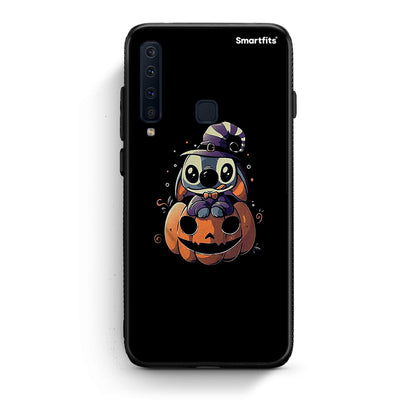 samsung a9 Halloween Stitch θήκη από τη Smartfits με σχέδιο στο πίσω μέρος και μαύρο περίβλημα | Smartphone case with colorful back and black bezels by Smartfits