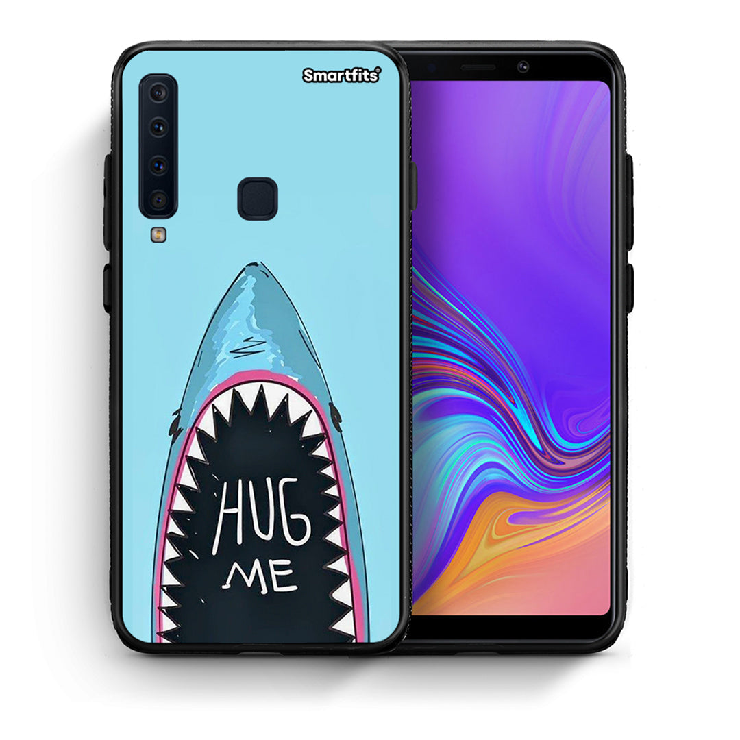 Θήκη Samsung A9 Hug Me από τη Smartfits με σχέδιο στο πίσω μέρος και μαύρο περίβλημα | Samsung A9 Hug Me case with colorful back and black bezels