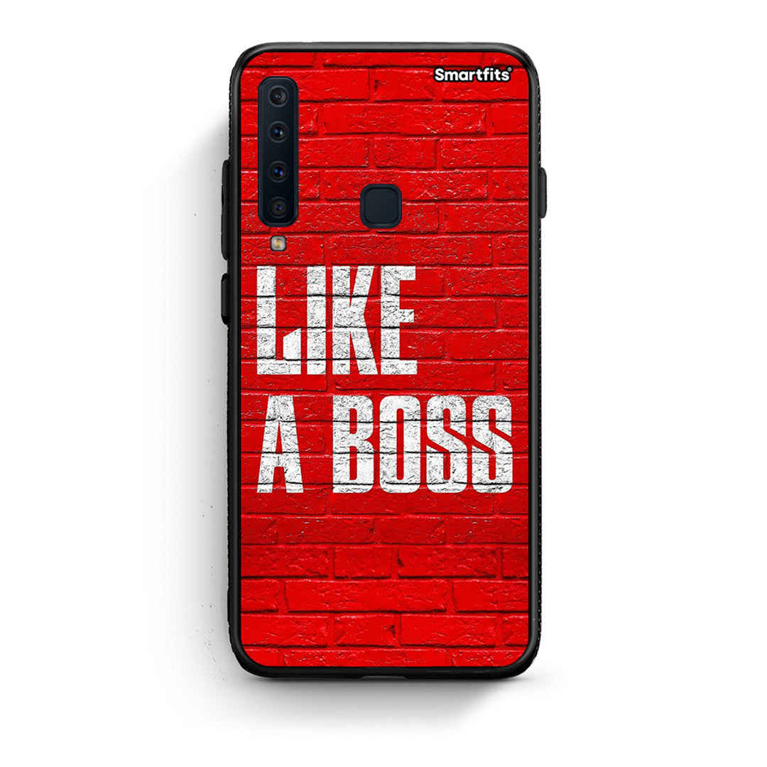 samsung a9 Like A Boss θήκη από τη Smartfits με σχέδιο στο πίσω μέρος και μαύρο περίβλημα | Smartphone case with colorful back and black bezels by Smartfits