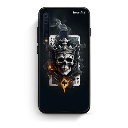 samsung a9 Skull King Ace θήκη από τη Smartfits με σχέδιο στο πίσω μέρος και μαύρο περίβλημα | Smartphone case with colorful back and black bezels by Smartfits