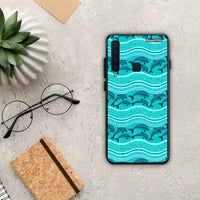 Thumbnail for Swimming Dolphins - Samsung Galaxy A9 θήκη