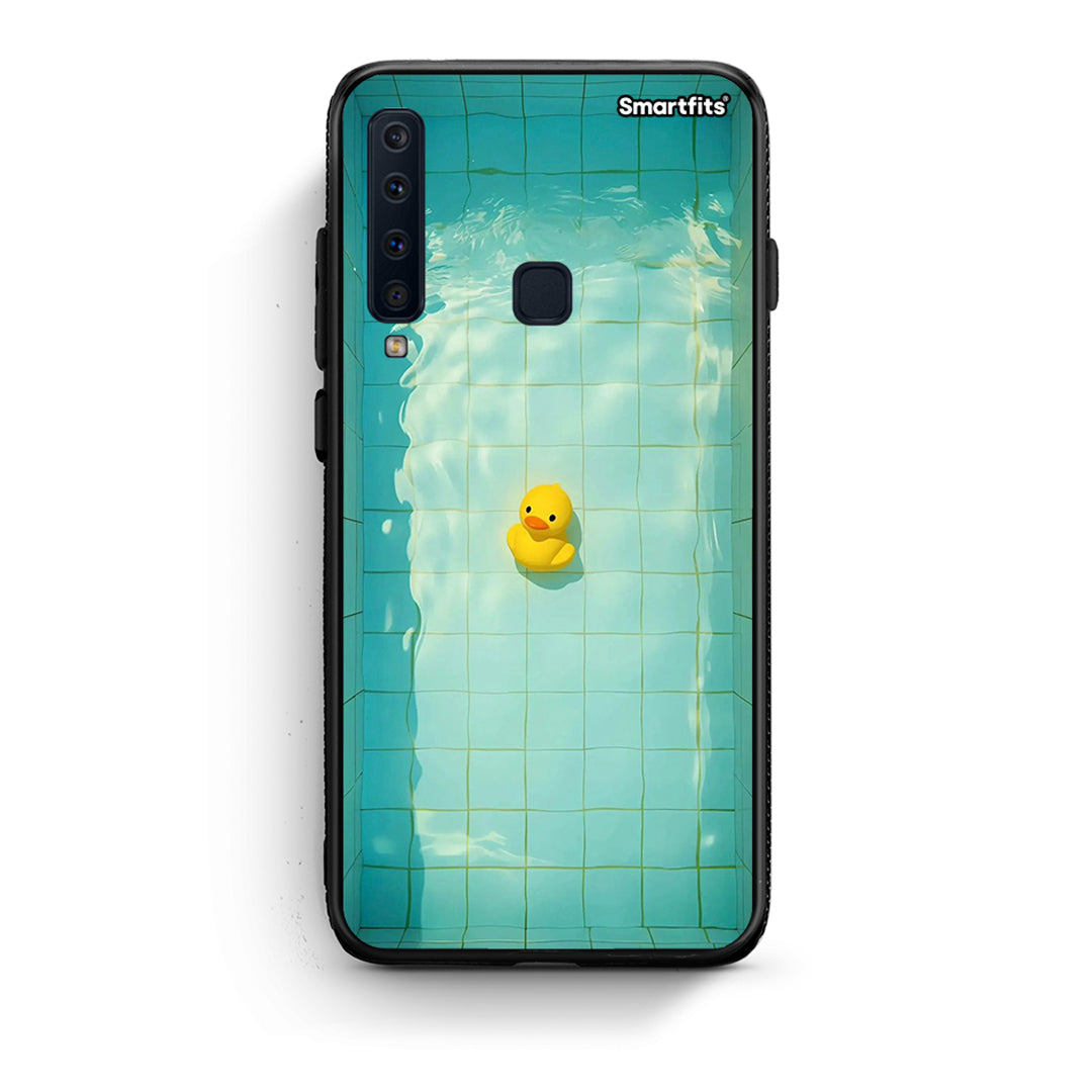 samsung a9 Yellow Duck θήκη από τη Smartfits με σχέδιο στο πίσω μέρος και μαύρο περίβλημα | Smartphone case with colorful back and black bezels by Smartfits