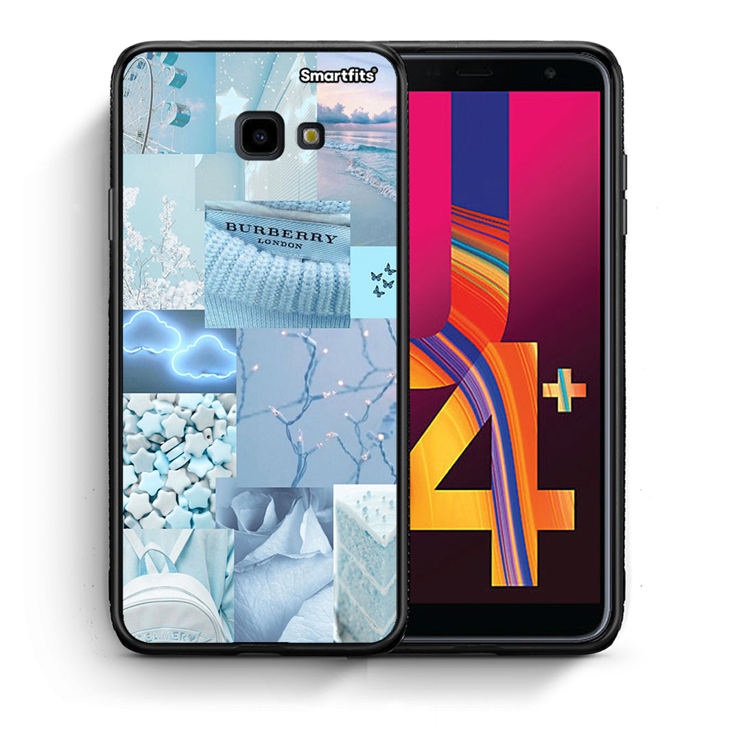 Θήκη Samsung J4 Plus Ciel Aesthetic Collage από τη Smartfits με σχέδιο στο πίσω μέρος και μαύρο περίβλημα | Samsung J4 Plus Ciel Aesthetic Collage case with colorful back and black bezels
