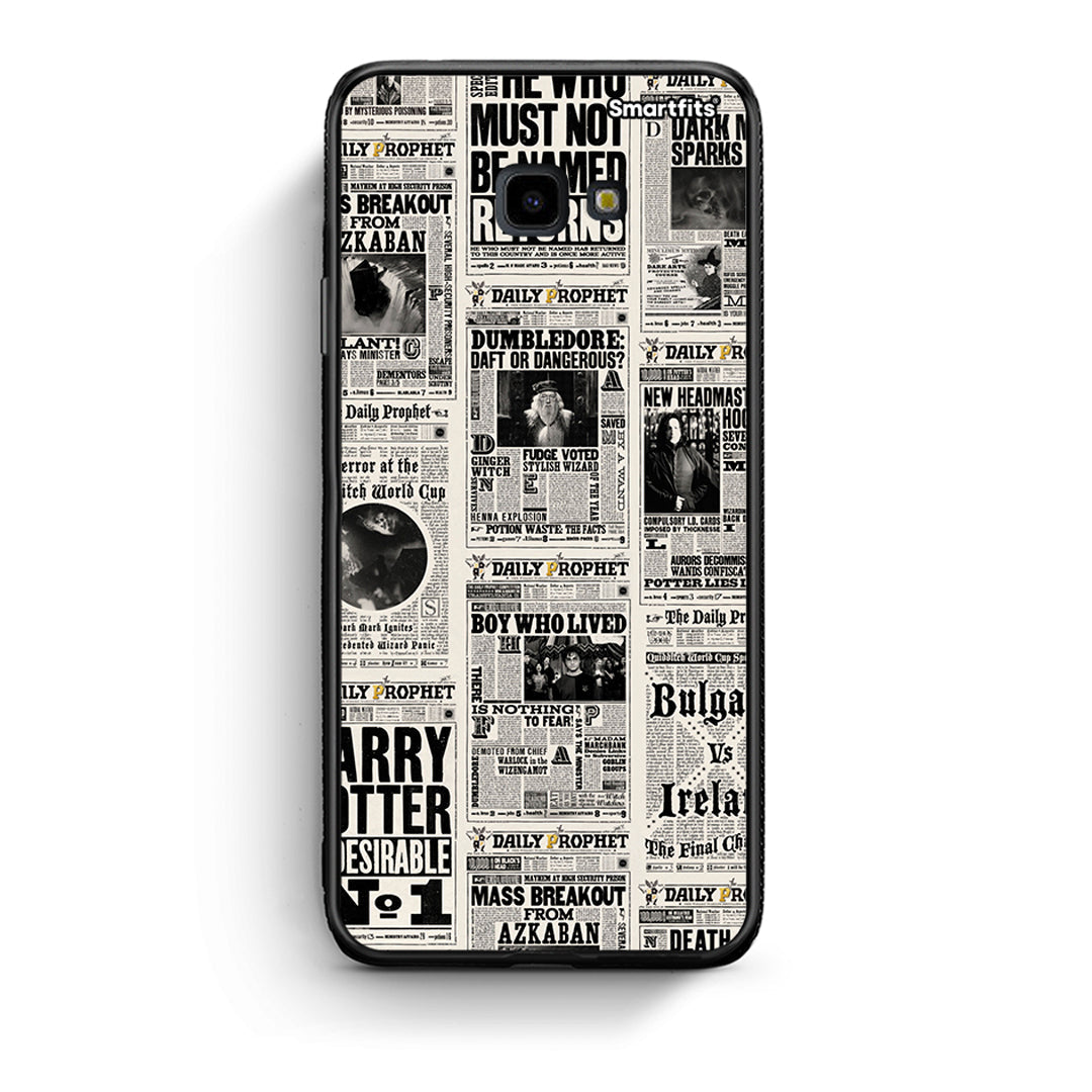 Samsung J4 Plus Harry Paper θήκη από τη Smartfits με σχέδιο στο πίσω μέρος και μαύρο περίβλημα | Smartphone case with colorful back and black bezels by Smartfits