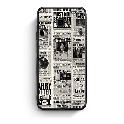 Samsung J4 Plus Harry Paper θήκη από τη Smartfits με σχέδιο στο πίσω μέρος και μαύρο περίβλημα | Smartphone case with colorful back and black bezels by Smartfits