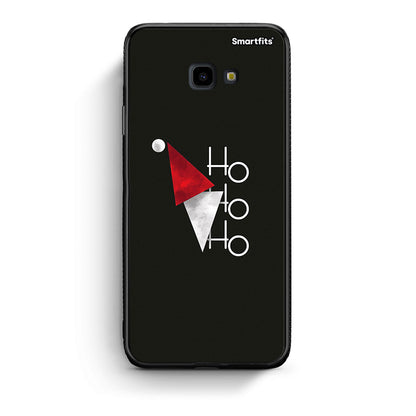 Samsung J4 Plus Minimal Christmas θήκη από τη Smartfits με σχέδιο στο πίσω μέρος και μαύρο περίβλημα | Smartphone case with colorful back and black bezels by Smartfits