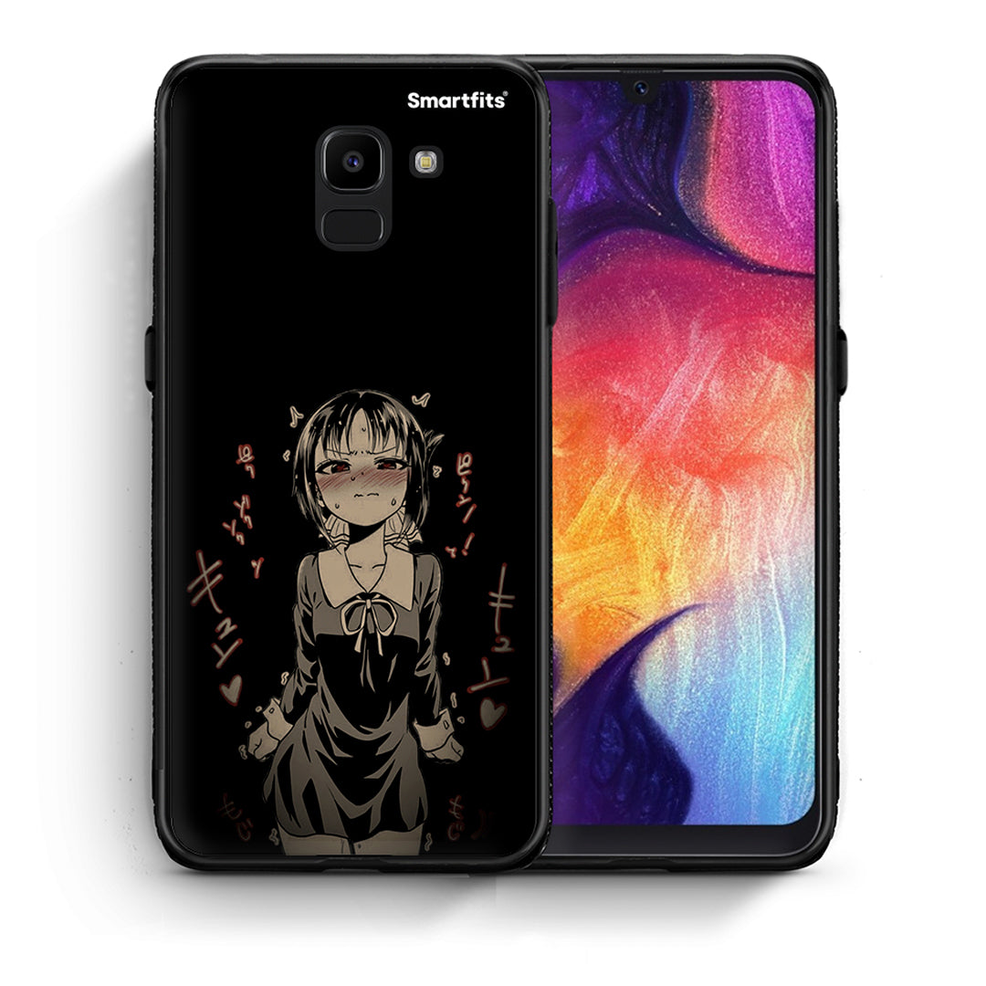 Θήκη Samsung J6 Anime Girl από τη Smartfits με σχέδιο στο πίσω μέρος και μαύρο περίβλημα | Samsung J6 Anime Girl case with colorful back and black bezels