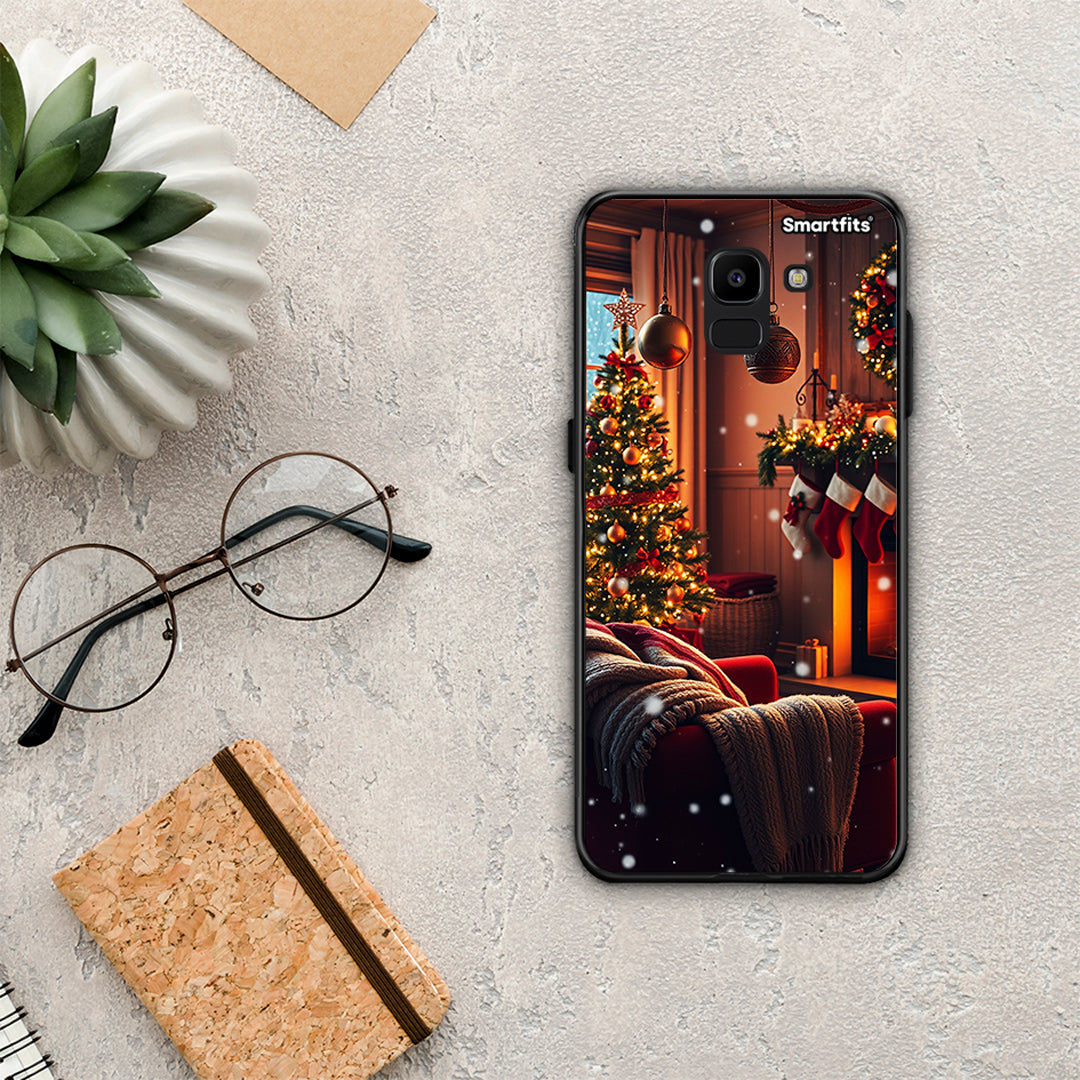 Home For Christmas - Samsung Galaxy J6 θήκη