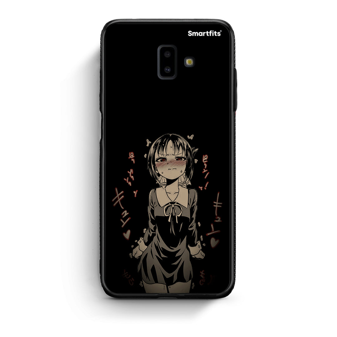 samsung J6+ Anime Girl θήκη από τη Smartfits με σχέδιο στο πίσω μέρος και μαύρο περίβλημα | Smartphone case with colorful back and black bezels by Smartfits