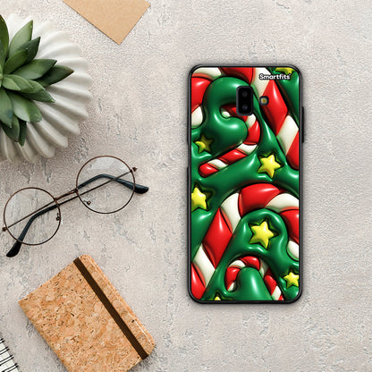 Christmas Bubbles - Samsung Galaxy J6+ θήκη