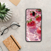 Thumbnail for Juicy Strawberries - Samsung Galaxy J6+ θήκη
