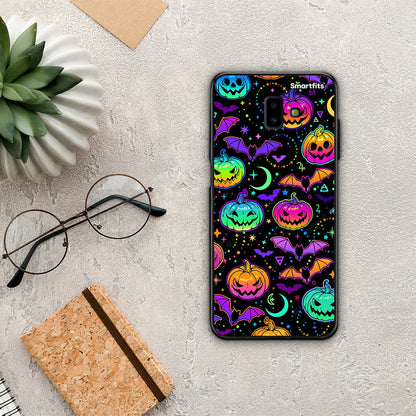 Neon Halloween - Samsung Galaxy J6+ θήκη