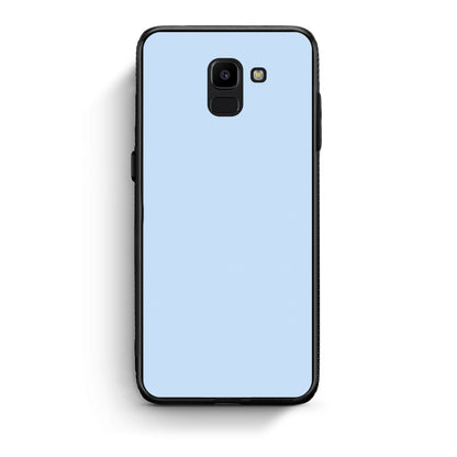 Θήκη Samsung Galaxy J6 Powder Blue από τη Smartfits με σχέδιο στο πίσω μέρος και μαύρο περίβλημα | Samsung Galaxy J6 Powder Blue case with colorful back and black bezels