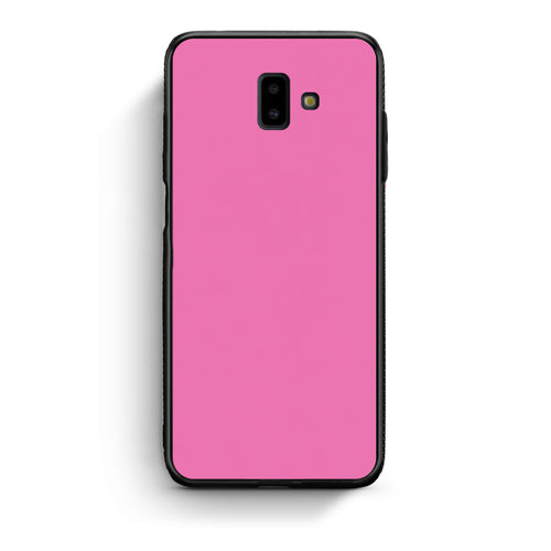 Θήκη Samsung Galaxy J6+ Rose Pink από τη Smartfits με σχέδιο στο πίσω μέρος και μαύρο περίβλημα | Samsung Galaxy J6+ Rose Pink case with colorful back and black bezels