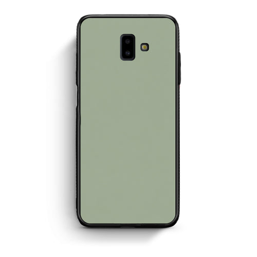 Θήκη Samsung Galaxy J6+ Sage Green από τη Smartfits με σχέδιο στο πίσω μέρος και μαύρο περίβλημα | Samsung Galaxy J6+ Sage Green case with colorful back and black bezels