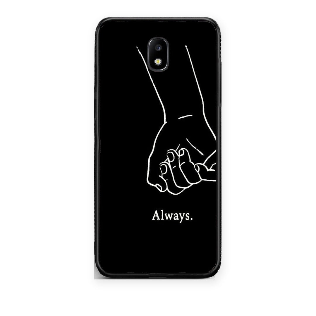 Θήκη Samsung Galaxy J5 2017 Always & Forever 1 από τη Smartfits με σχέδιο στο πίσω μέρος και μαύρο περίβλημα | Samsung Galaxy J5 2017 Always & Forever 1 case with colorful back and black bezels