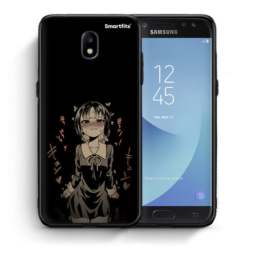 Θήκη Samsung J5 2017 Anime Girl από τη Smartfits με σχέδιο στο πίσω μέρος και μαύρο περίβλημα | Samsung J5 2017 Anime Girl case with colorful back and black bezels