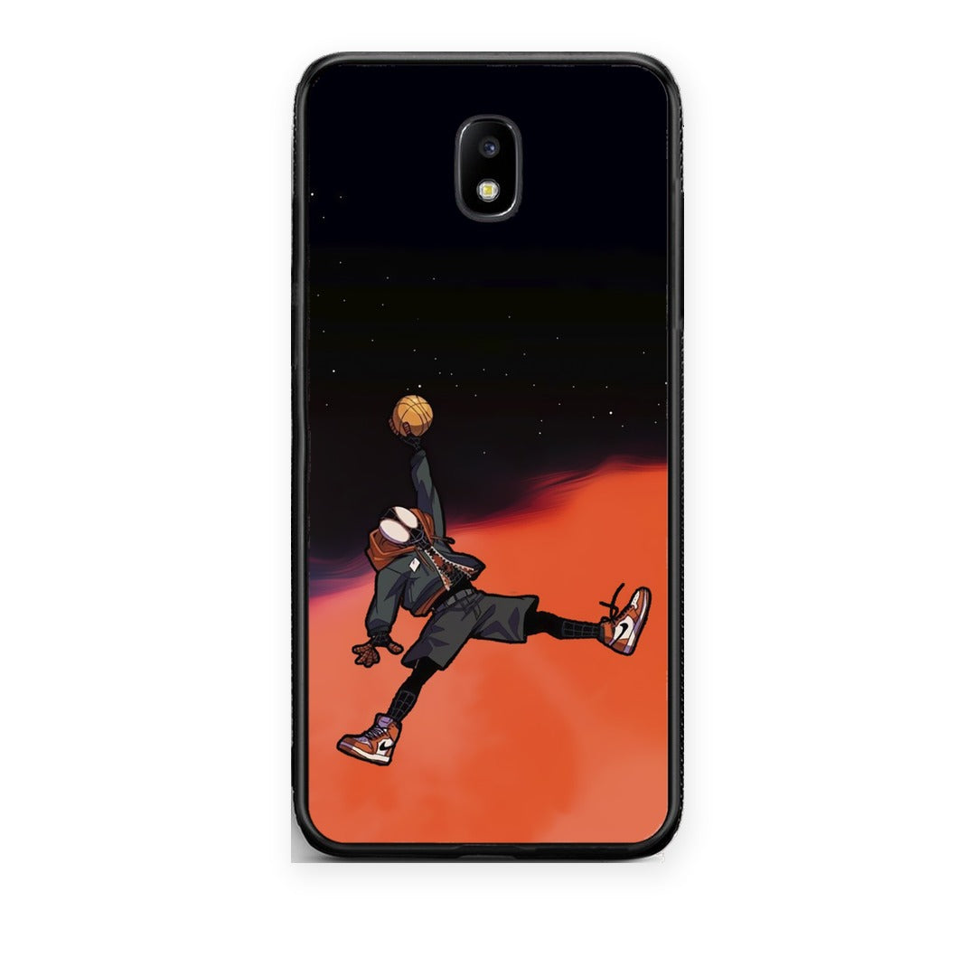 Θήκη Samsung Galaxy J5 2017 Basketball Hero από τη Smartfits με σχέδιο στο πίσω μέρος και μαύρο περίβλημα | Samsung Galaxy J5 2017 Basketball Hero case with colorful back and black bezels